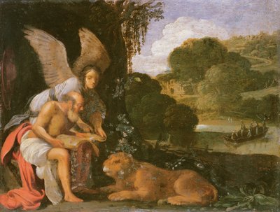St. Jerome in the Wilderness by Adam Elsheimer